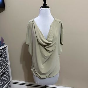 Express drape front blouse - new with tags